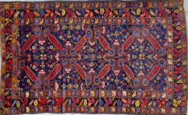 CR8309 VINTAGE TURKISH KARABAĞ RUG 6'4