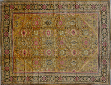 CR8392 ANTIQUE 1930s PERSIAN MAHAL RUG 10'4