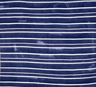 KL5016 VINTAGE 1940s IRANIAN INDIGO-DYED KILIM RUG 8'9