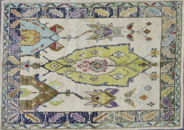 CR7901 NEW TURKISH OUSHAK RUG 5'9