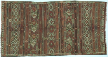 TK337 VINTAGE KILIM 6.3x11.10