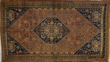 CR8427 NEARLY-ANTIQUE 1930s PERSIAN SAROUK RUG 3'2