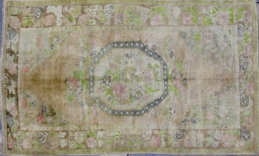 CR5167 RECLAIMED 1970s TURKISH KONYA RUG 5'1