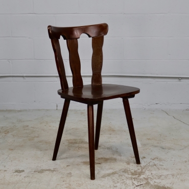 CHR511 DARK WOOD CHAIR