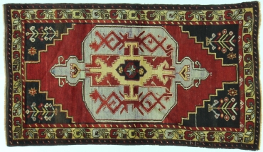 SH421- VINTAGE KONYA RUG 4.0 X 7.0