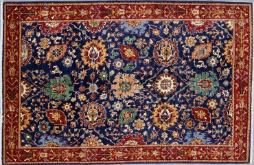 CR8549 NEW PAKISTANI MAHAL RUG 5'2
