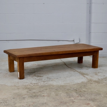 TB670 SOLID OAK COFFEE TABLE