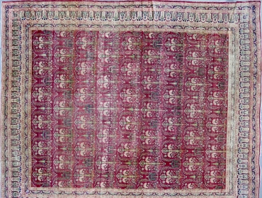 CR8393 RECLAIMED 1930s PERSIAN SAROUK RUG 11'9