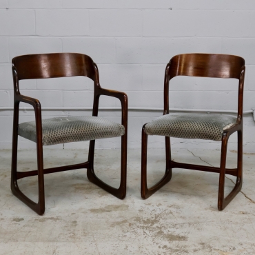 CHR170B BAUMANN DESIGN CHAIRS IN BLUE