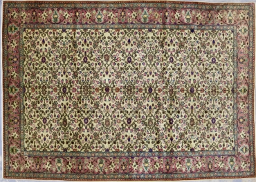 CR6005 VINTAGE 1970s TURKISH KAYSERI RUG 4'1